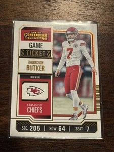 2023 Panini Contenders Game Ticket Bronze Harrison Butker #49 (D) - Picture 1 of 2