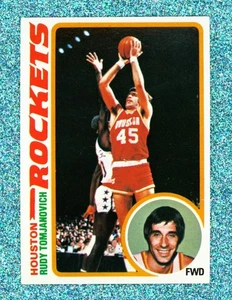 1978/79 Topps Basketball # 58 Rudy Tomjanovich - Houston Rockets - Picture 1 of 2