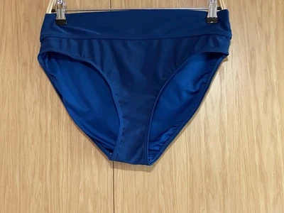 CARIBBEAN JOE женщины сапфира синий хипстер/бикини плавать низ SIze 14 ~ EUC - Изображение 1 из 4