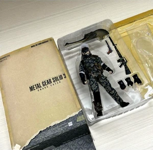 Medicom Toy RAH Metal Gear Solid 3 Snake Eater Camouflage Ver Figure w/ Box USED - Picture 1 of 24