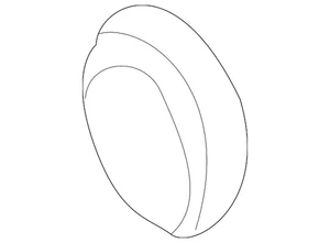 Genuine Jaguar Engine Oil Cooler Line O-Ring AJ811539 - Picture 1 of 2