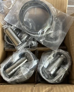 Set of 4 Engine Piston & Pin 230412B602 for HYUNDAI Accent Veloster KIA Rio Soul - Picture 1 of 7