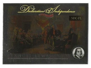 2006 Topps Chrome Declaration of Independence #FL Francis Lee BV$3 - Bild 1 von 1