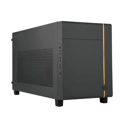 SilverStone Sugo 14 Black PC Computer Mini Tower Case Mini-ITX SST-SG14B - Image 1 of 4