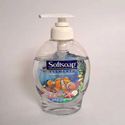 Vintage Softsoap Aquarium Series Clown Fish Panel Inside 7.5 oz Soft Soap - Image 1 of 4