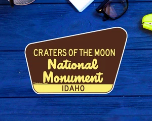 Craters Of The Moon National Monument Sticker 3.75" x 2.5" Idaho Sign Souvenir - Picture 1 of 5