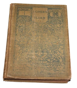 Antique Homer's Iliad MacMillian's Pocket Classics 1909 CT6 - Picture 1 of 7