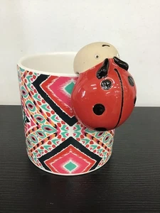 Lady Bird Lady Bug Pot Hanger - Ceramic  - Picture 1 of 3