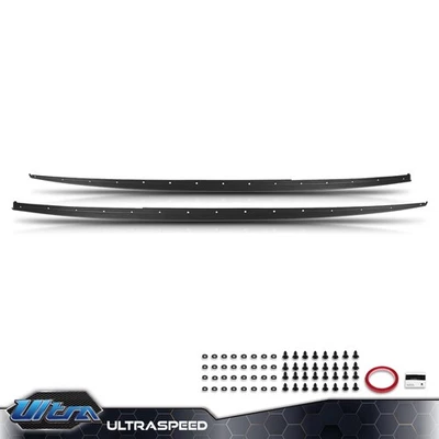 Divisores de extensión de faldón lateral M Sport aptos para BMW Serie 3 F30 F31 2012-2018 Foto 1 de 4