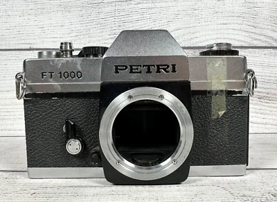 Cámara fotográfica Petri FT 1000 35 mm SLR (solo cuerpo) para piezas o reparación Foto 1 de 4