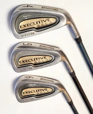 Spalding Executive Oversize 4, 5, 6 Irons Medium Flex Graphite Right Handed - Image 1 of 4