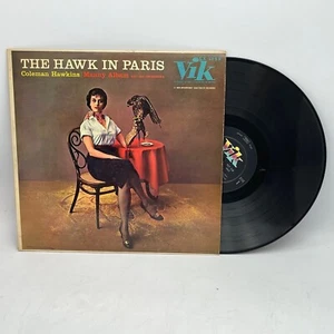 Coleman Hawkins HAWK IN PARIS Vik LX 1059 Mono Original Promo 1957 Vinyl LP Jazz - Picture 1 of 3
