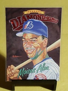 1994 Donruss Diamond Kings Moises Alou Montreal Expos #DK-23