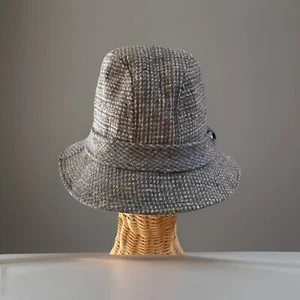 Trav’lr By Country Gentleman Tweed Fedora Hat Men’s 7-1/4 - Picture 1 of 9