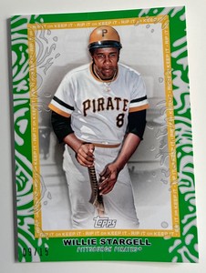 ALREADY RIPPED 2022 Topps Rip WILLIE STARGELL Green 8/15 Pittsburgh Pirates