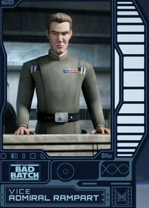 [DIGITAL] Topps Star Wars - Vice Admiral Rampart x9 - Base 23 S2 Tier 1 White