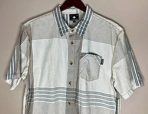 LRG Lifted Research Group Men's Button Down Plaid Shirt Size Large #255 - Picture 1 of 8