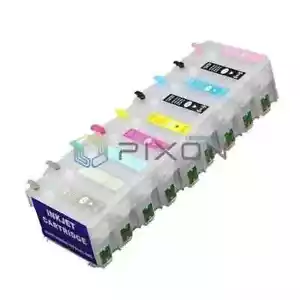 1 juego de cartuchos de tinta recargables vacíos para chip surecolor P600 ARC T7601-T7609 - Imagen 1 de 3