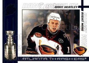 2003-04 Pacific Quest for the Cup Blue #3 Dany Heatley