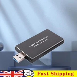 Mini adaptateur MSATA étui disque dur sans fil pour SSD 30*30/50 MSATA (avec coque) - Photo 1/10