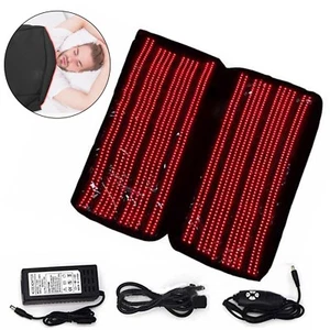 Infrared Red LED Light Therapy Thermal Pad Sleeping Bag for Body Pain Relief - Picture 1 of 9