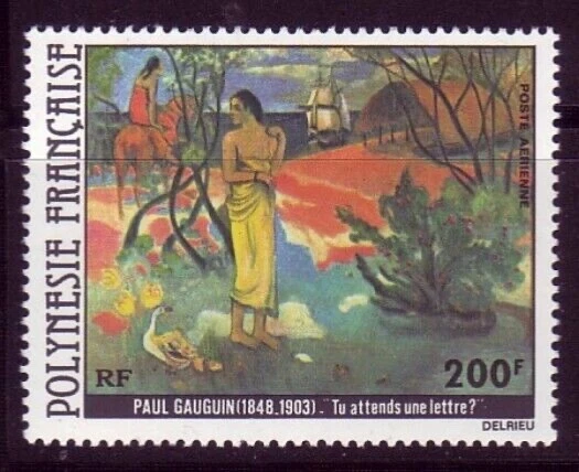Polinesia Francesa #YTPA144 MNH 1979 Gauguin Tu asiste a una carta [C169 Mi285] Foto 1 de 1