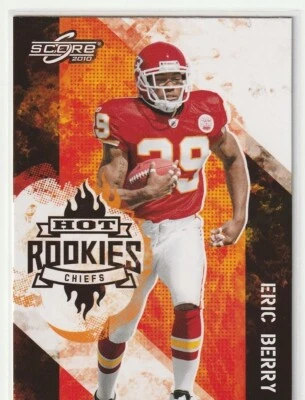 2010 Score Hot Rookies Eric Berry Kansas City Chiefs RC - Image 1 of 2