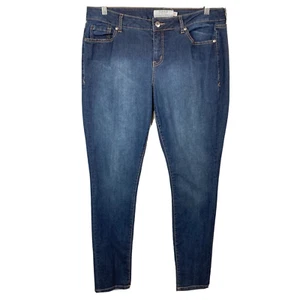 Torrid Jeans Damen Gr. 16T Tall Blau Denim Mid Rise Skinny Stretch - Bild 1 von 11