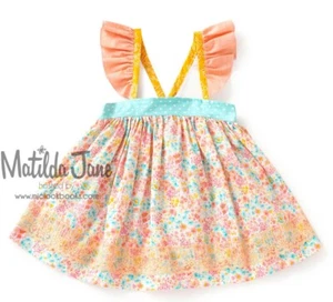 Top Lucy de ballet floral platino Matilda Jane para niñas talla 8 nuevo sin etiquetas (4/6) - Imagen 1 de 10