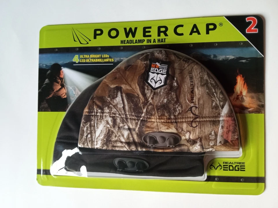 Крышка фары головного света REALTREE Edge в шляпе упаковка 2 шт. камуфляжная/черная - Изображение 1 из 3