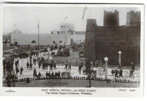 EXPOSICIÓN IMPERIO BRITÁNICO, LONDRES - E.AFRICA, NIGERIA Y COSTA DORADA R.P. Postal - Imagen 1 de 1