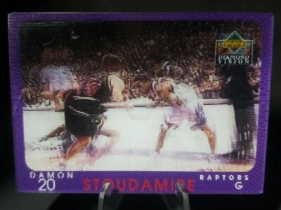 Баскетбольная карточка 1997-98 Upper Deck Diamond Vision 3D 26 Damon Stoudamire Raptors - Изображение 1 из 2