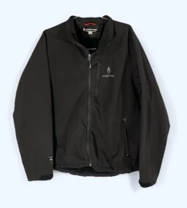 Kryptek Jacket Mens 2XL XXL Black Soft Shell Full Zip Long Sleeve Fleece Coat - Picture 1 of 7