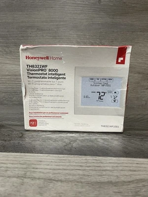 Honeywell *CONTRACTOR BRANDED - see pics* Thermostat TH8321WF1001 VisionPro 8000 - Image 1 of 4