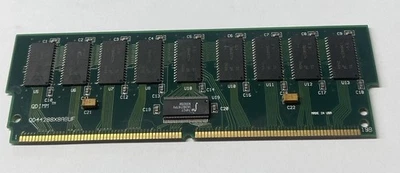 Lot 4x 128MB 168- Pin Buffered EDO RAM Modules QD41288x8ABUF ECC Server Memory - Image 1 of 4