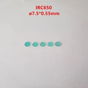 7.5x0.55mm Infrared Cut-off Absorption Filter IRC650 Visible Light Transmission - Picture 1 of 5