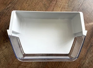 Whirlpool Refrigerator Door Gallon Bin W10393520 Shelf Clear White OEM Maytag - Picture 1 of 5