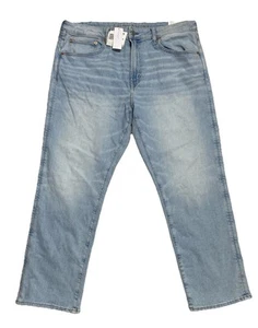 Jeans American Eagle Airflex+ atletico dritto pietra luna chiaro uomo 38x30* - Foto 1 di 17