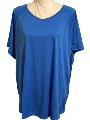 TEK GEAR Workout Gear Beyond Blue Short Sleeve Wicking Tee Women’s Size 2X / NWT - Image 1 of 4