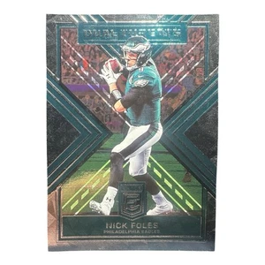 2018 Panini Elite Nick Foles Dual Threats #DT-9 /299 Eagles SB LII Philly Philly - Picture 1 of 4