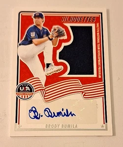 2025 STARS & STRIPES USA Silhouette #USA-BB Brody Bumila Rc Auto Jersey #131/199 - Picture 1 of 3