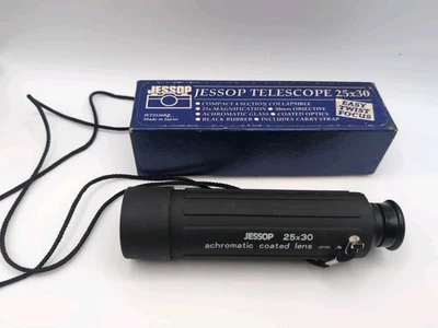 Jessop Telescope 25x30mm (model JET2530RB), a compact, collapsible monocular - Image 1 of 4