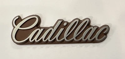 1984-1994 Cadillac Deville Sevilla Eldorado logotipo insignia signo símbolo emblema OEM Foto 1 de 3
