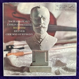 TCHAIKOVSKY Violin Concerto HEIFETZ REINER / RCA LM-2129 Mono 4S SD Tested EX - Picture 1 of 7