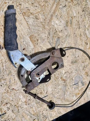 Parking Brake Handle Assembly Emergency Park Brake 77-82 C3 Corvette GOOD USED - Image 1 of 3