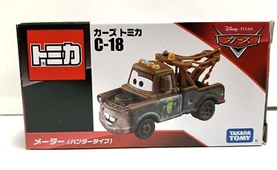 Takara Tomy / Disney Tomica Pixar Cars C-18 / Mater Hunter Type - Image 1 of 4