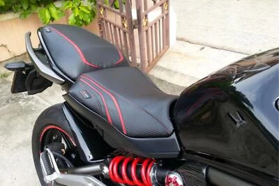Cubierta de asiento deportiva Luimoto roja para Kawasaki Ninja 650R ER6N ER6F EX650 2012-2016 Foto 1 de 3