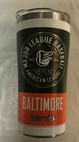 Tervis Baltimore Orioles MLB 20oz Tumbler Stainless Steel Vacuum Insulated Cover