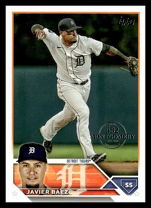 2023 Topps Javier Baez Montgomery Club Stamp 641 Detroit Tigers - Picture 1 of 2