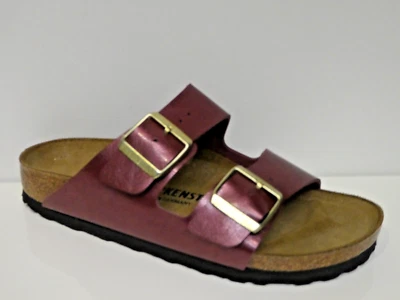 Birkenstock Arizona Pantoletten Sandalen Graceful Berry Crush Schmale Weite  38 - Bild 1 von 4